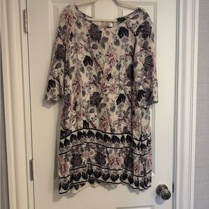 VILA Floral Print Tunic